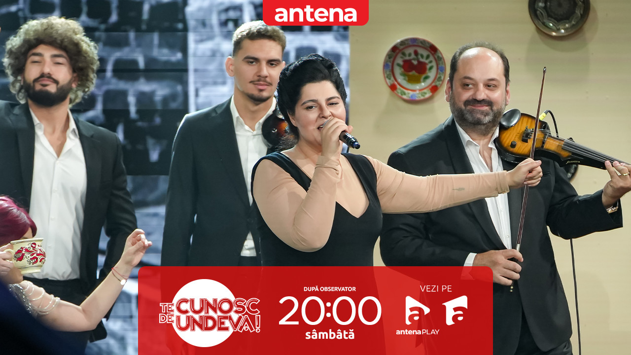 Te cunosc de undeva Sezonul 21, 17 mai 2025. Ioana State și Tudor Ionescu s-au transformat în Romica Puceanu - „Aș munci la plug și coasă”