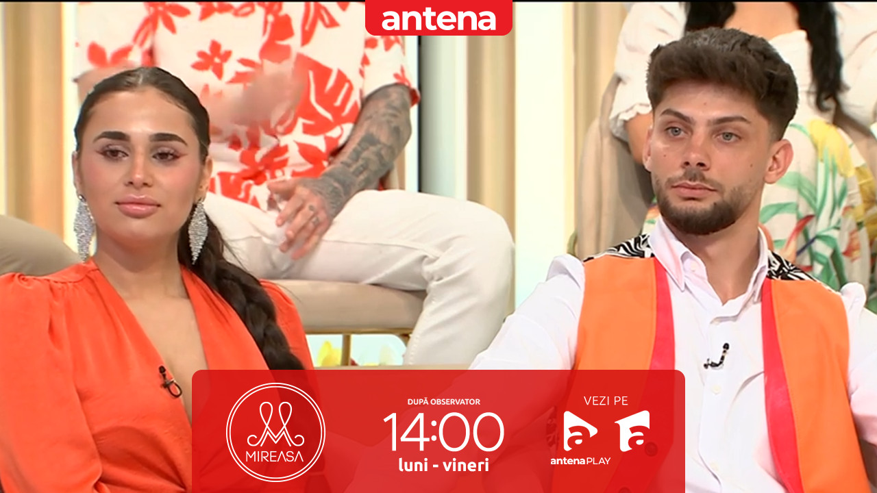 Mireasa sezonul 11, 16 mai 2025. Amalia nu este pregătită să se căsătorească: „Termenul de soție mă sperie!”
