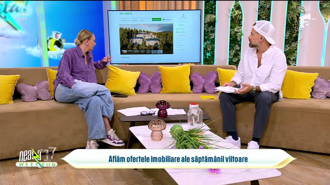 Neatza de Weekend, 18 mai 2025. Homezz.ro: Ofertele imobiliare ale săptămânii