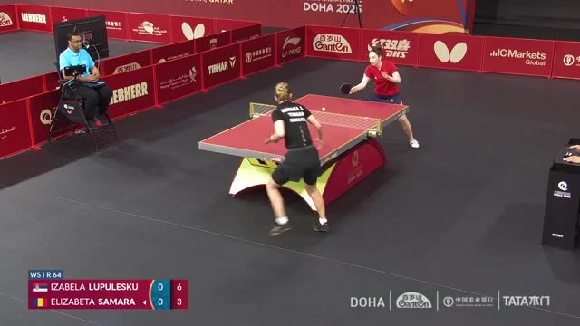 Campionatele Mondiale de Tenis de masă | Doha 2025: Izabela Lupulesku vs. Elizabeta Samara