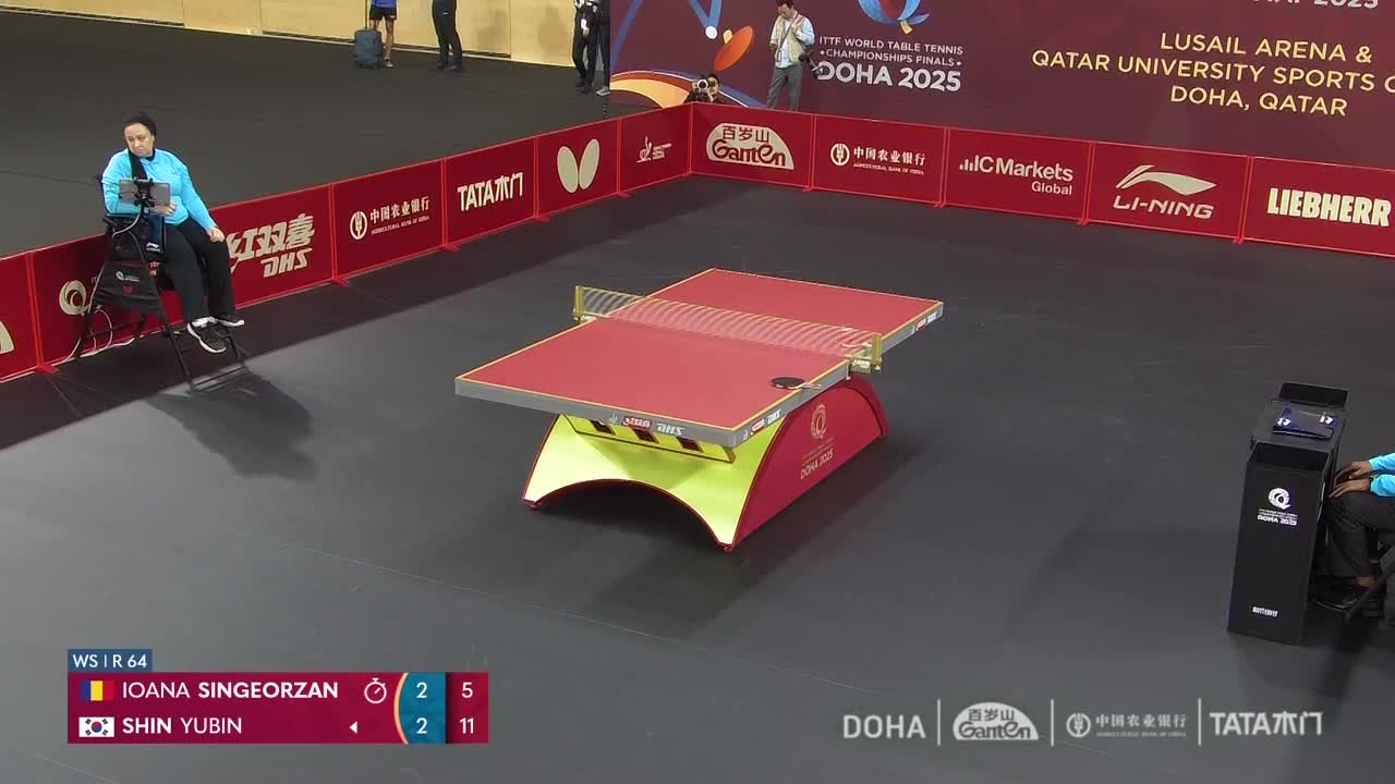 Campionatele Mondiale de Tenis de masă | Doha 2025: Ioana Sîngeorzan vs. Shin Yubin