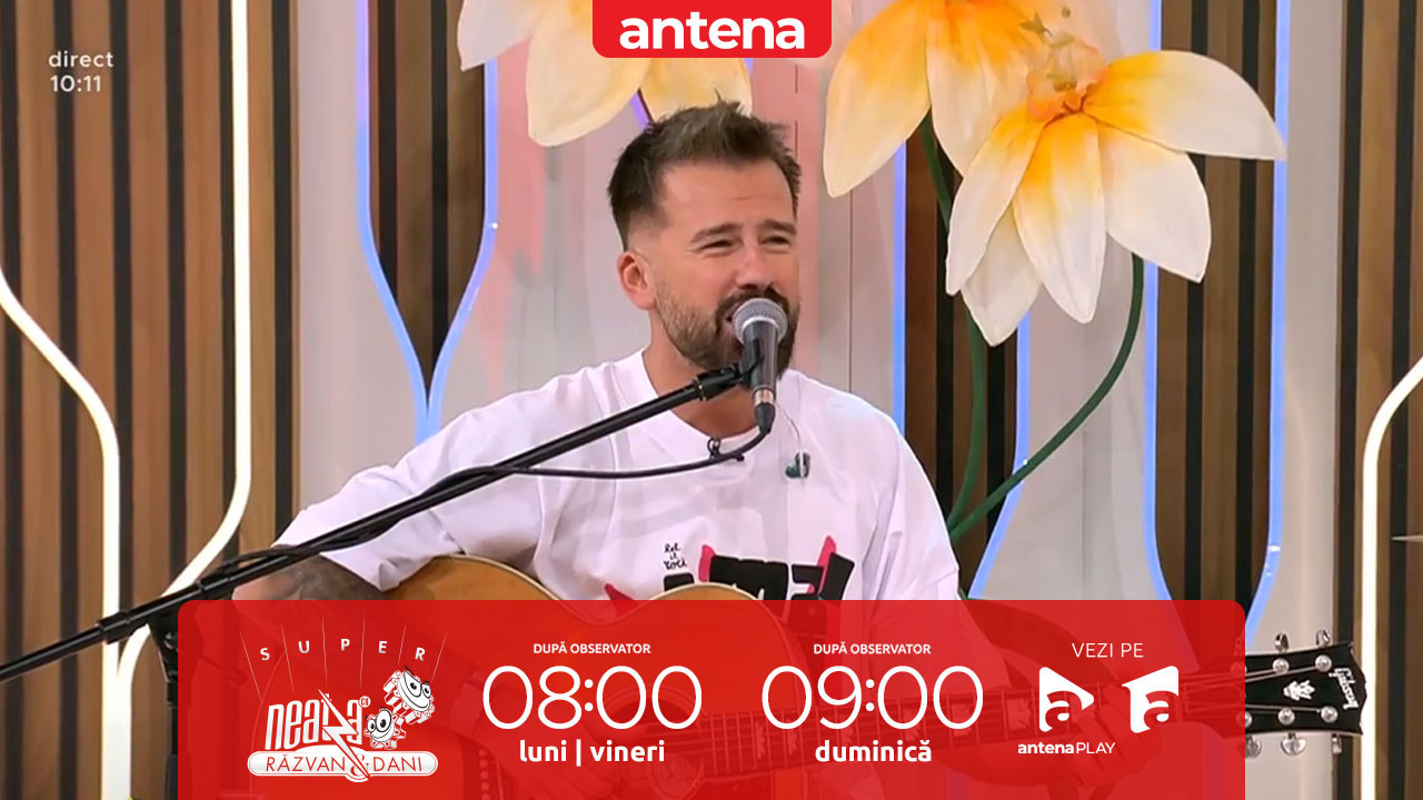 Neatza de Weekend, 25 mai 2025. Florin Ristei, invitație la concert. Super moment de muzică live!