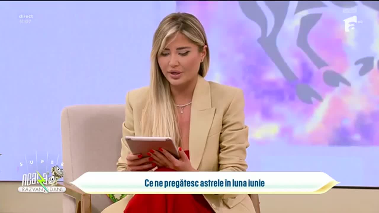 Super Neatza, 2 iunie 2025. Horoscop Săptămânal cu Adina Moraru: Ce ne pregătesc astrele în luna iunie