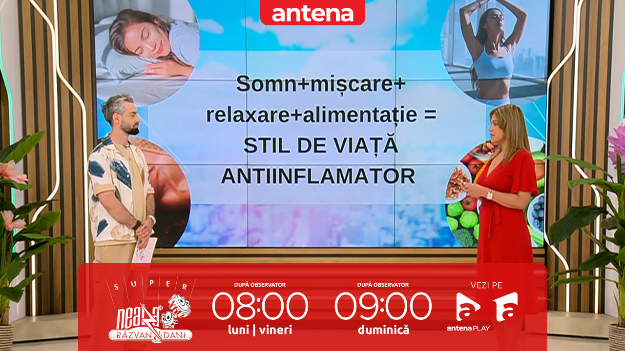 Super Neatza, 4 iunie 2025. Cum reducem inflamația din corp