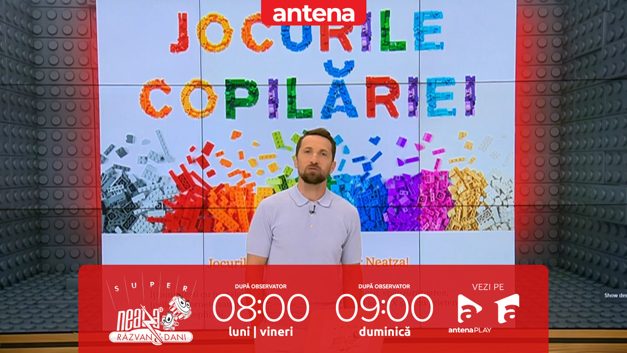 Super Neatza, 4 iunie 2025. Concursul „Jocurile Copilăriei”! Ce a câștigat Andreea