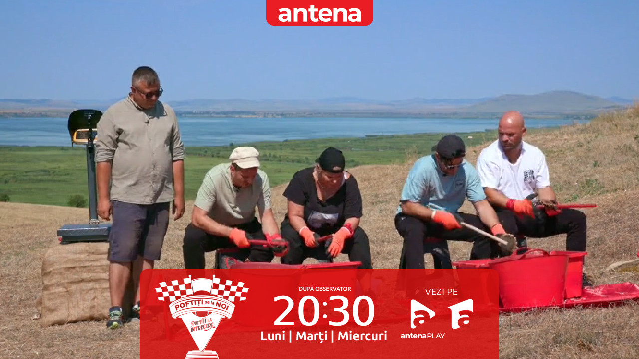 Poftiți pe la noi: Poftiți la întrecere, 9 iunie 2025. Vedetele au fost puse să adune semințe de floarea soarelui! Cum a fost penalizată echipa lui Liviu Vârciu