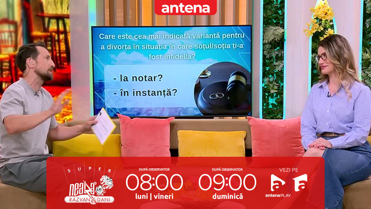 Super Neatza, 10 iunie 2025. Ce putem face din punct de vedere legal dacă soțul/soția ne-a &icirc;nşelat