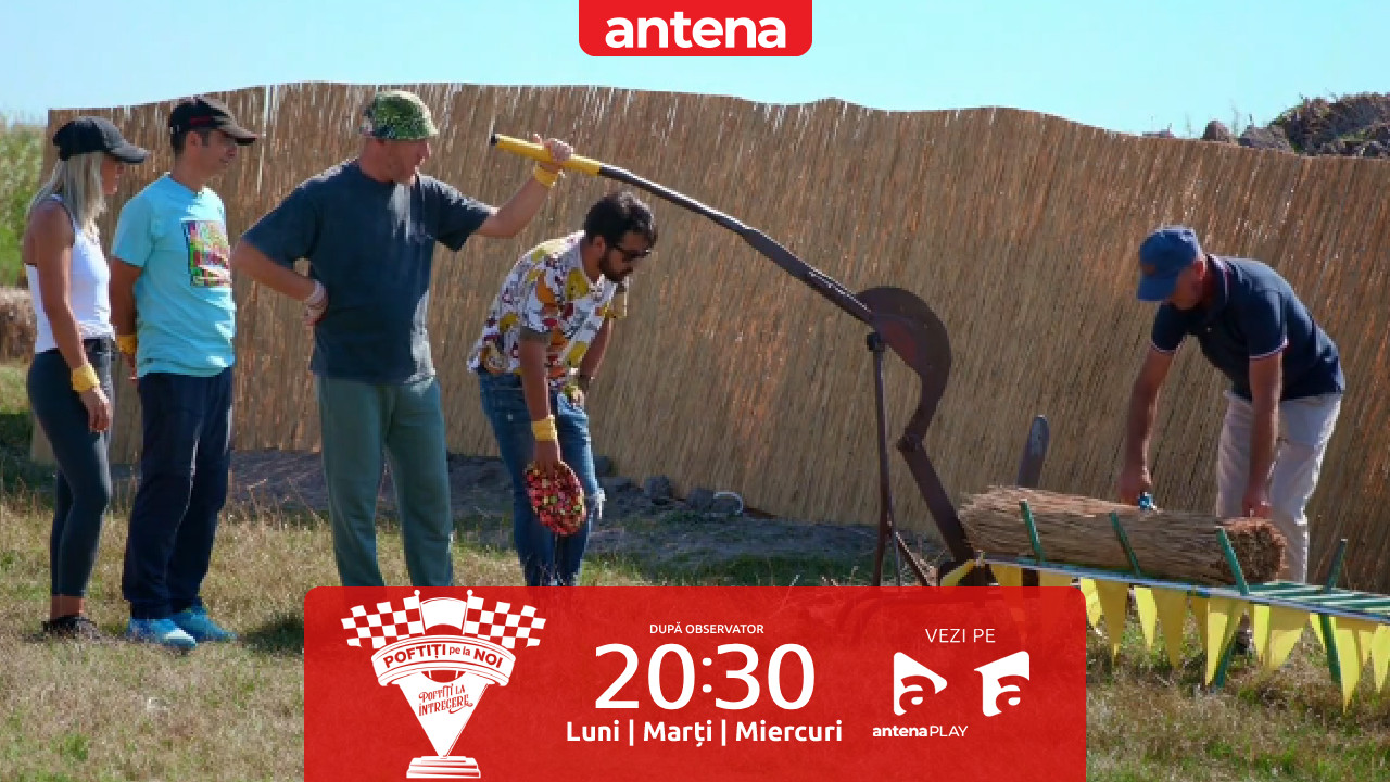 Poftiți pe la noi: Poftiți la întrecere, 10 iunie 2025. Concurenții au ajuns pe o plantație de stuf! Nea Marin le-a dezvăluit care este scopul întrecerii