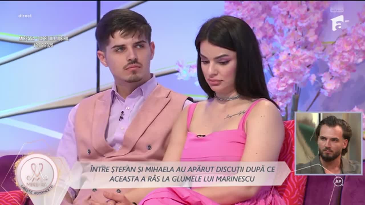 Mireasa sezonul 11, 16 iunie 2025. Ștefan simte că Mihaela îi dă prea multă atenție lui Marinescu: „Îi aruncă zâmbete”