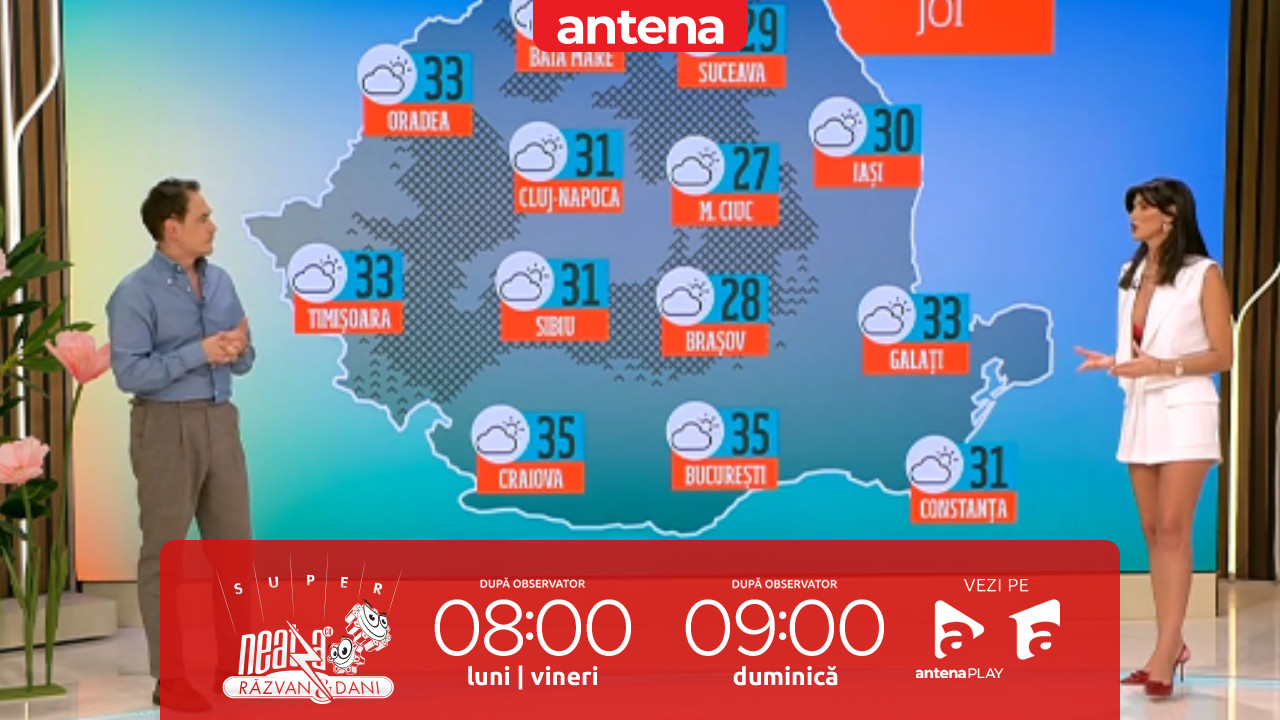 Super Neatza, 19 iunie 2025. Temperaturi deosebit de ridicate și disconfort termic