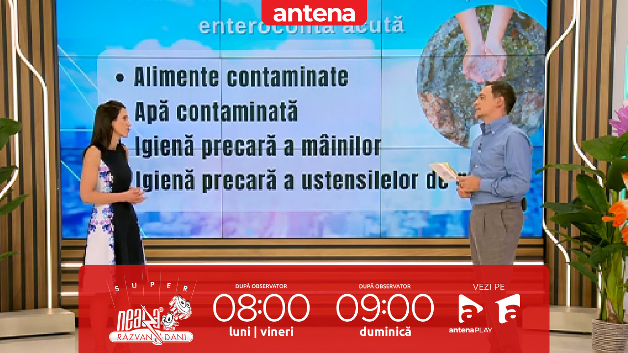 Super Neatza, 19 iunie 2025. Cum ne protejam de afecțiunile digestive frecvente în sezonul cald