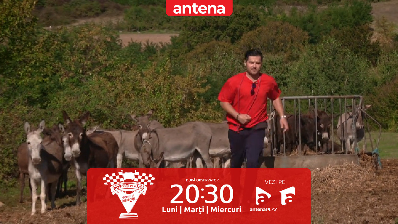 Poftiți pe la noi: Poftiți la întrecere, 25 iunie 2025. Prinderea măgarului Boris le-a dat mari bătăi de cap lui Micky și Liviu Vârciu
