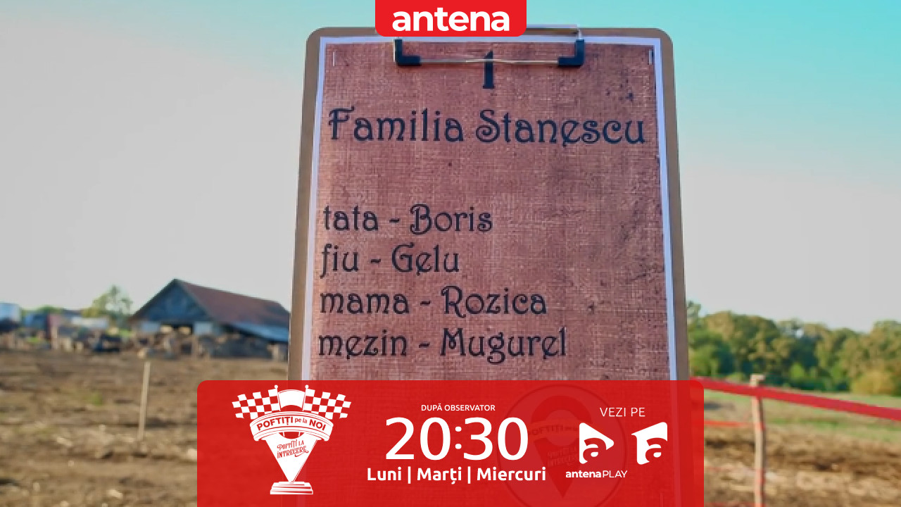 Poftiți pe la noi: Poftiți la întrecere, 25 iunie 2025. Probă pentru echipe la ferma de măgari. Nea Marin a dezvăluit și regulile jocului