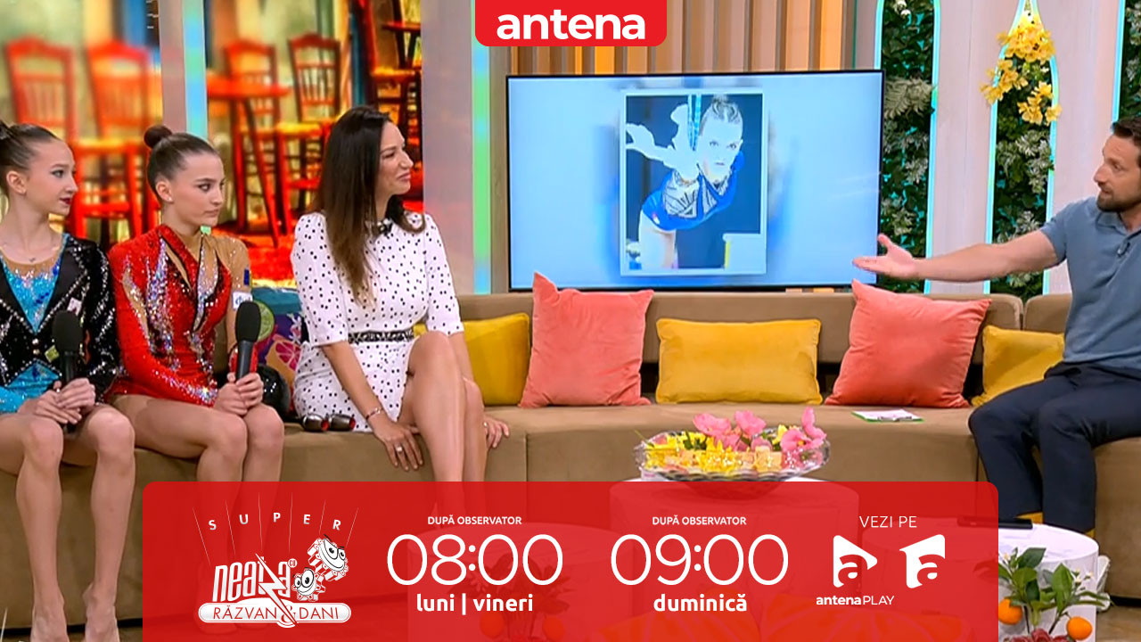 Super Neatza, 27 iunie 2025. Junioarele de la lotul național de gimnastică ritmică, moment plin de eleganță și talent