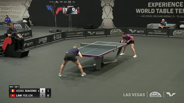 Tenis de masă | WTT United States Smash 2025: Adina Diaconu vs. Lam Yee Lok