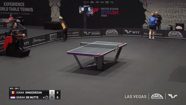 Tenis de masă | WTT United States Smash 2025: Ioana Sîngeorzan vs. Sarah de Nutte