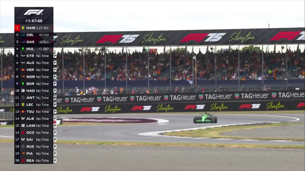 Antrenament 3 | Formula 1: Marele Premiu al Marii Britanii 2025
