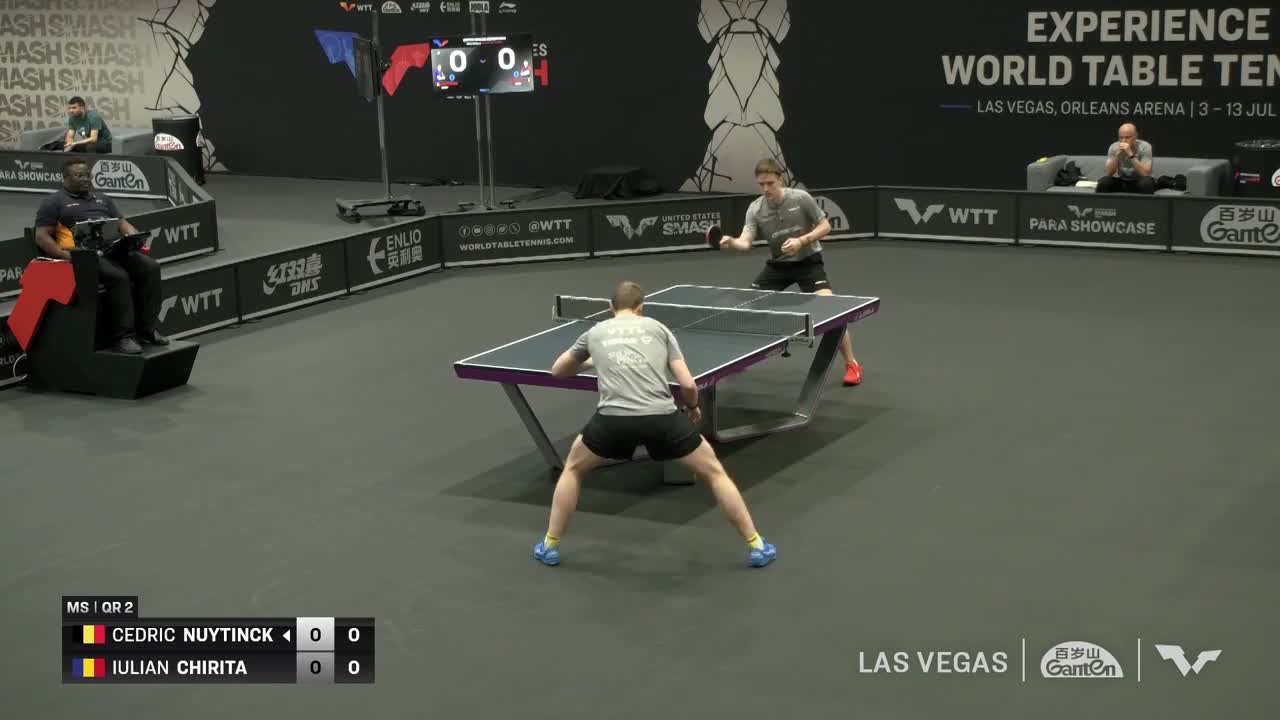 Tenis de masă | WTT United States Smash 2025: Cedric Nuytinck vs. Iulian Chiriță