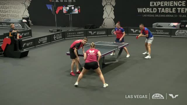 Tenis de masă | WTT United States Smash 2025: Pistej/Kukulkova vs. Ionescu/Varady