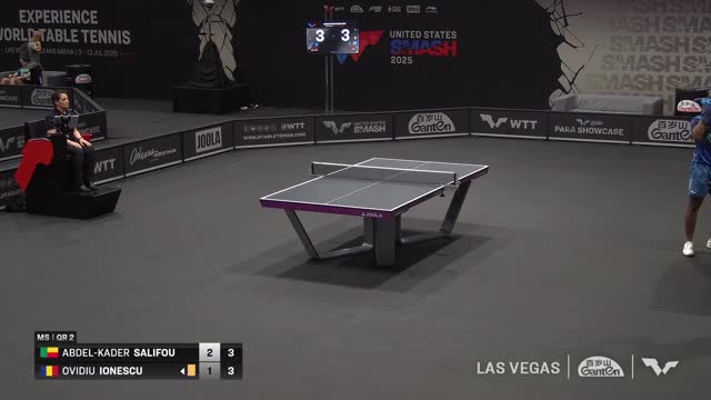 Tenis de masă | WTT United States Smash 2025: Abdel-Kader Salifou vs. Ovidiu Ionescu
