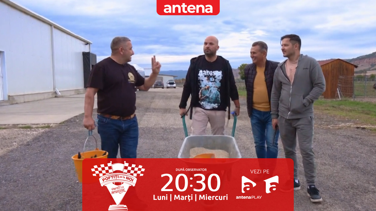 Poftiți pe la noi: Poftiți la întrecere, 8 iulie 2025. Cum s-au descurcat Liviu Vârciu și Andrei Ștefănescu la ferma de struți