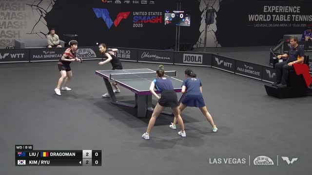 Tenis de masă | WTT United States Smash 2025: Liu/Dragoman vs. Kim/Ryu