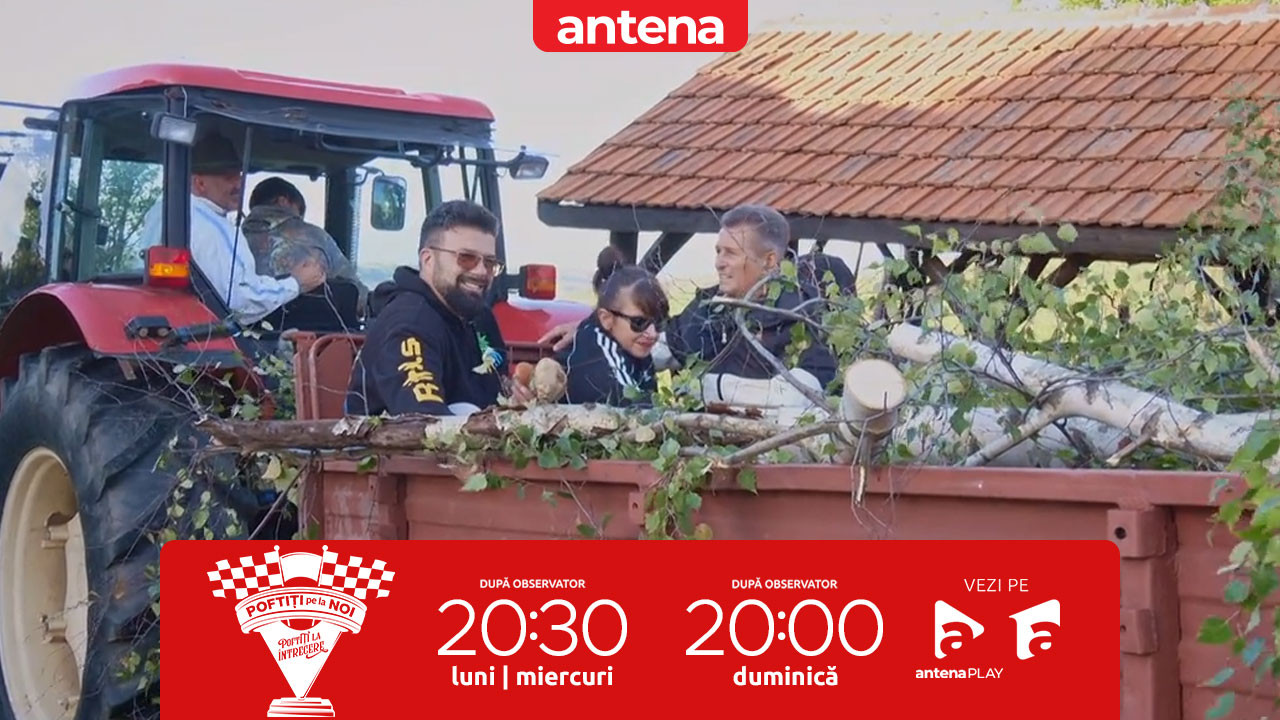 Poftiți pe la noi: Poftiți la întrecere, 16 iulie 2025. Vedetele, puse să taie copaci! Cum l-a enervat Liviu Vârciu pe nea Marin
