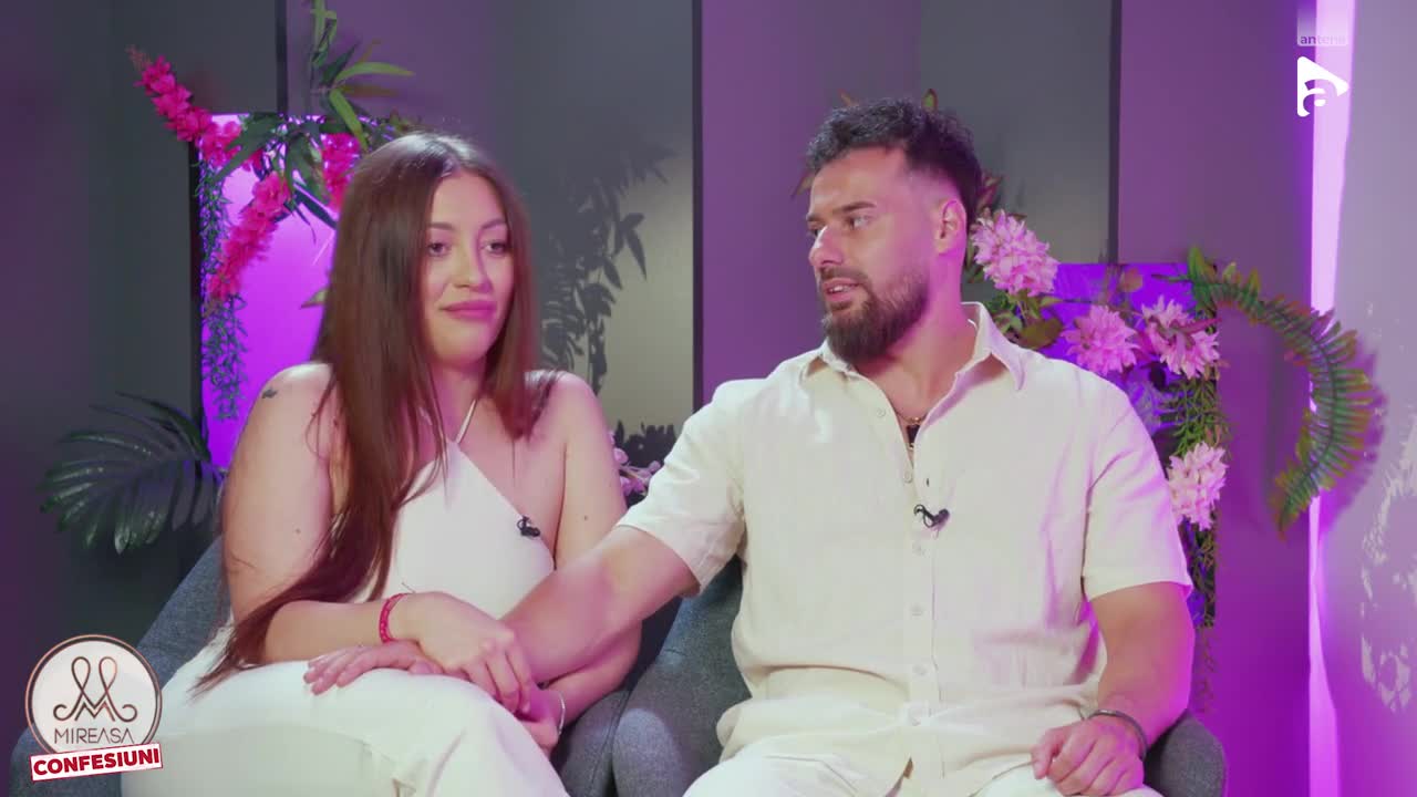 Mireasa: Confesiuni sezonul 7, 18 iulie 2025. Andi și Roberta, mărturisiri despre cele 3 săptămâni în care au stat despărțiți