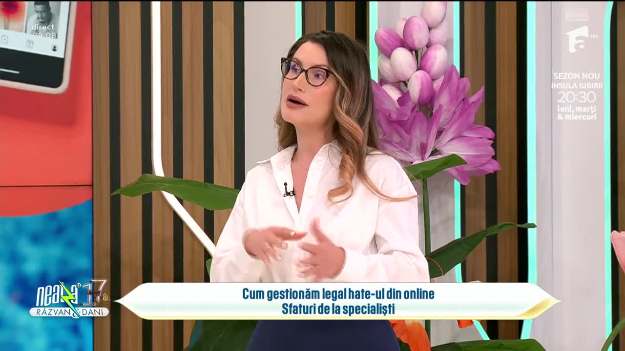 Super Neatza, 18 iulie 2025. Cum gestionam legal hate-ul din online. Sfaturi de la specialişti
