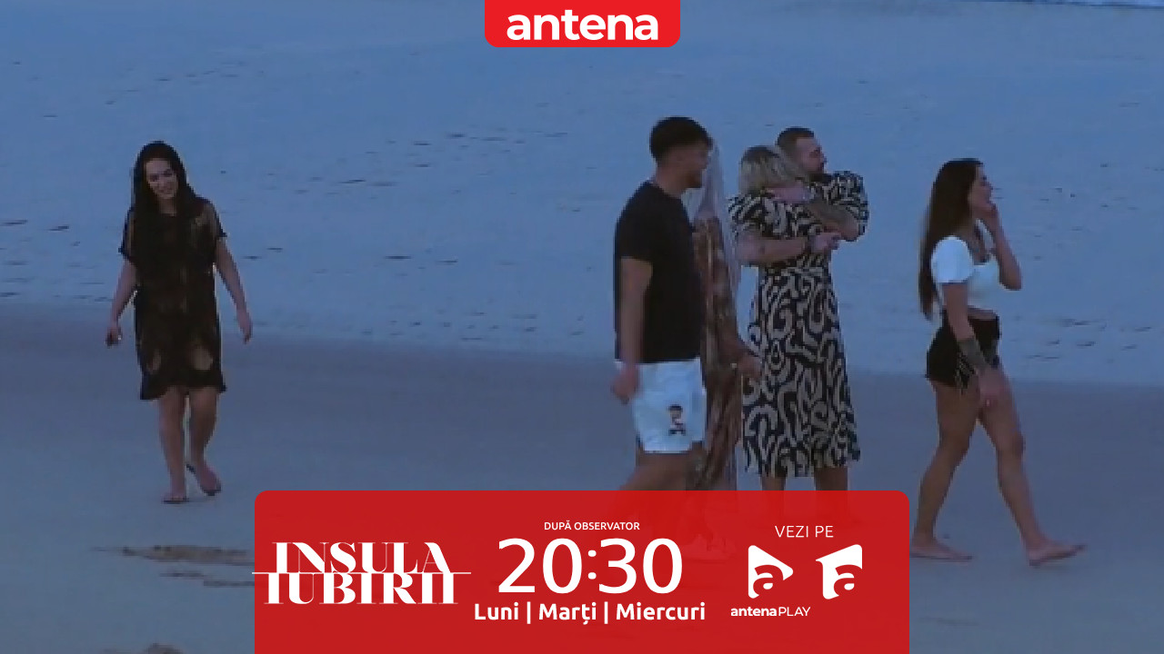 Insula iubirii Sezonul 9, 22 iulie 2025. Cristi Pungă a îmbrățișat-o pe ispita Mihaela pe plajă: "A fost o chestie friendly!"