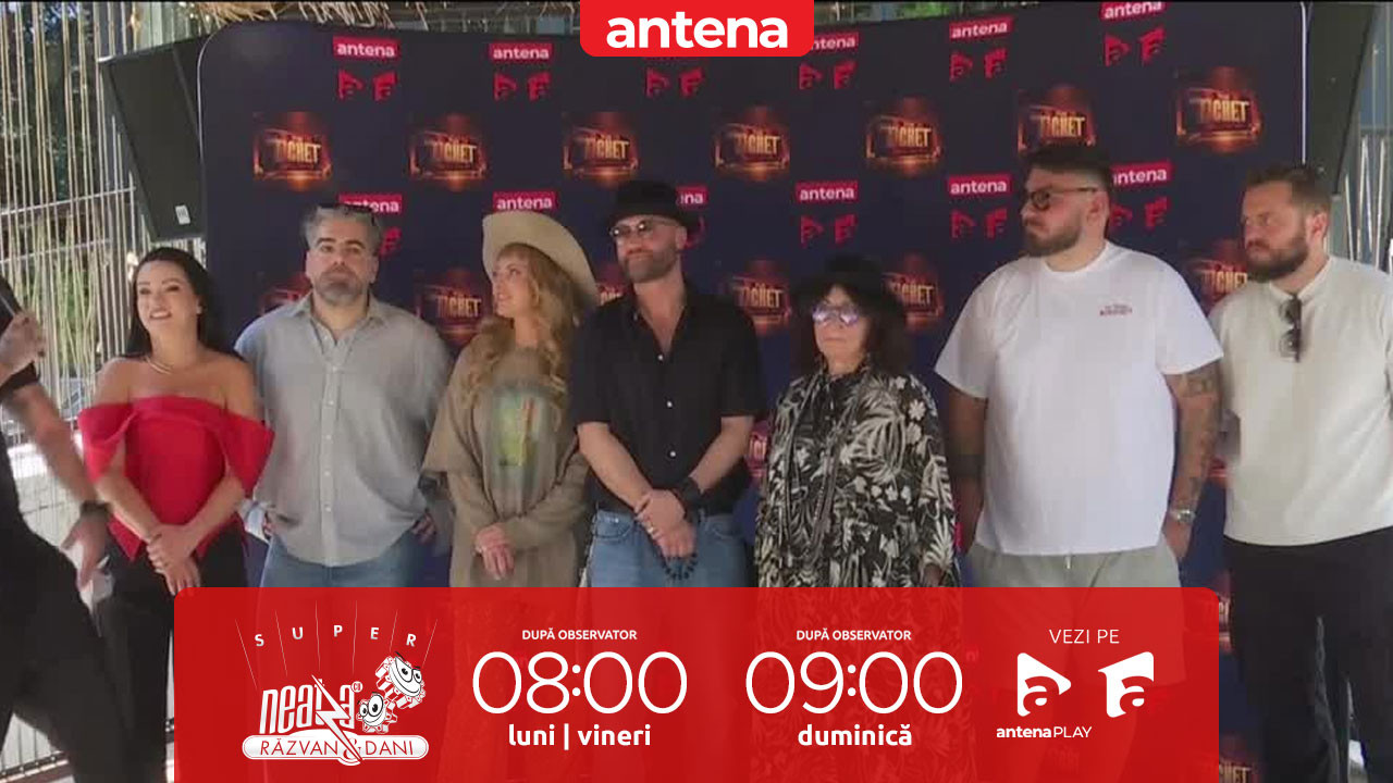 Super Neatza, 23 iulie 2025. Jurații The Ticket, despre nou show de la Antena 1: O să fie nebunie!