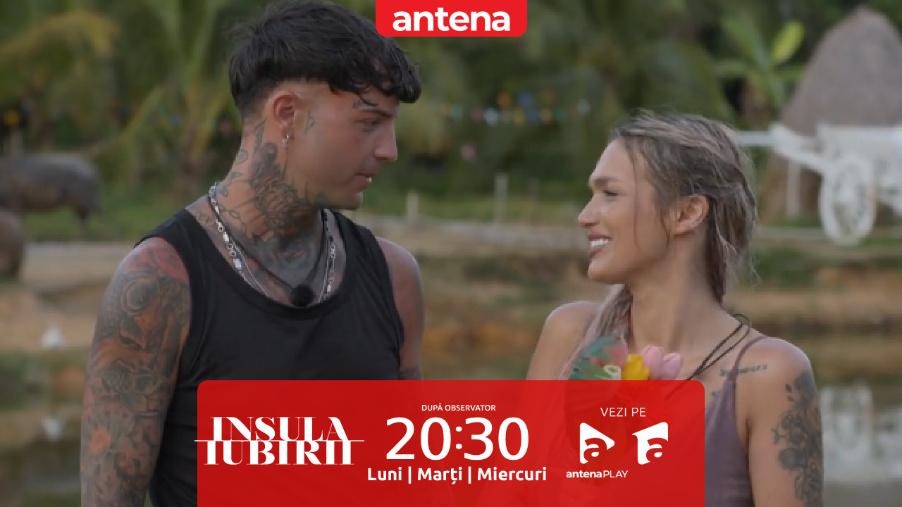 Insula iubirii Sezonul 9, 5 august 2025. Ella Vișan și ispita George au avut parte de un date! Cum a vrut Jaguarul să o impresioneze