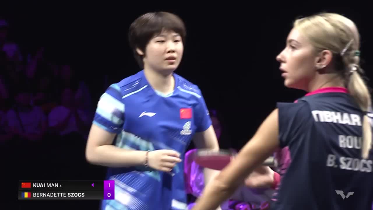 WTT Champions Yokohama 2025 | Bernadette Szocs vs. Kuai Man