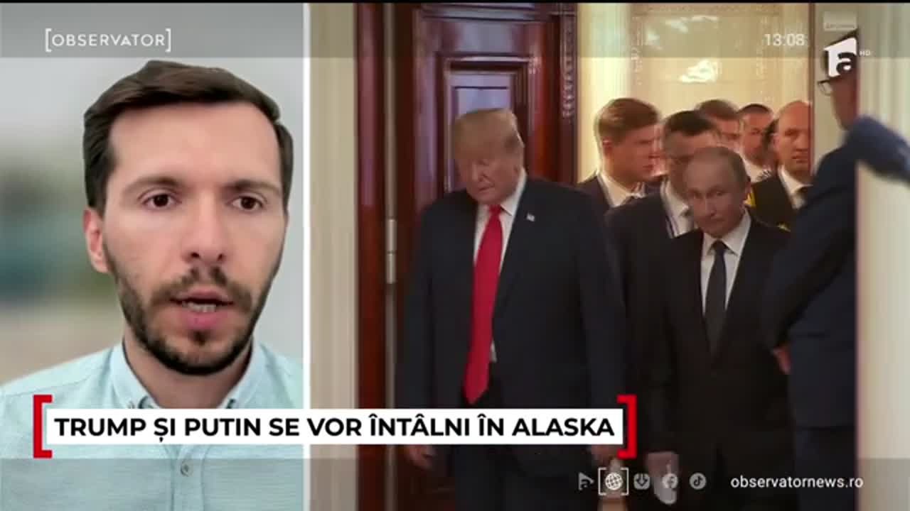 INTERVIU. Ce se va întâmpla la întâlnirea Trump-Putin şi marele pericol pentru Ucraina. Politolog: Nu e Yalta