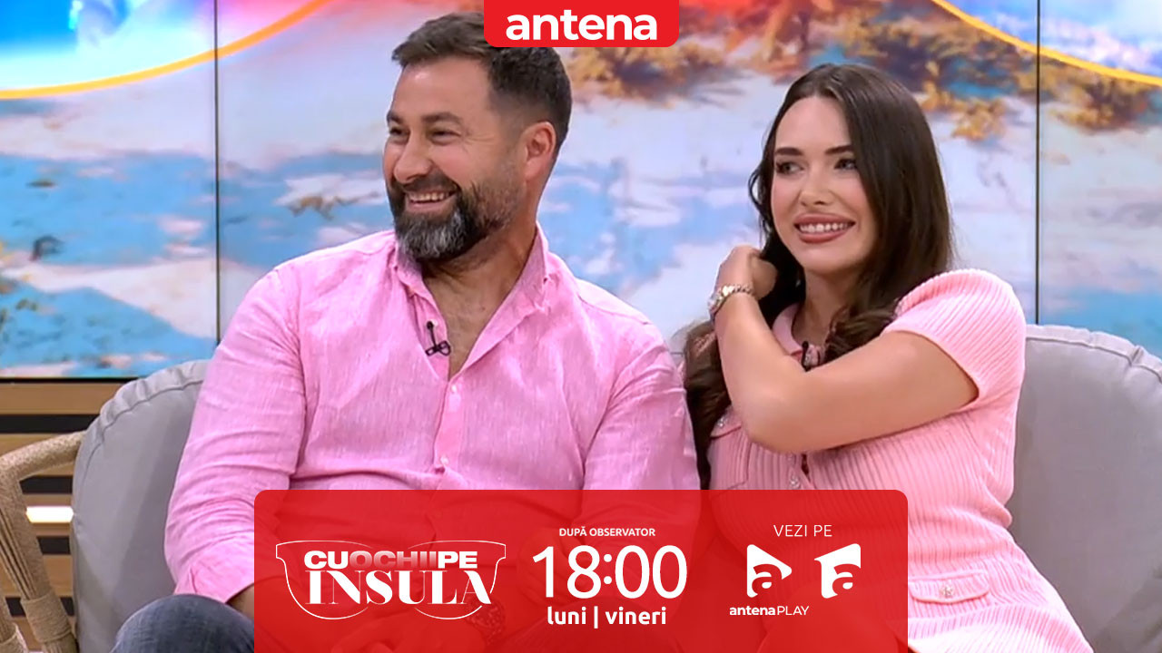 Cu ochii pe Insulă, sezonul 1, 19 august 2025. Ce fac acum Iustina și Cornel Luchian, concurenți în sezonul 8 Insula Iubirii