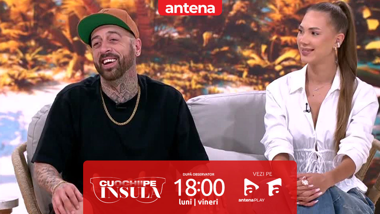 Cu ochii pe Insulă, sezonul 1, 20 august 2025. Sărut pe ascuns. Tehnica ispitei Oana Monea de a-l provoca pe Marius Avram