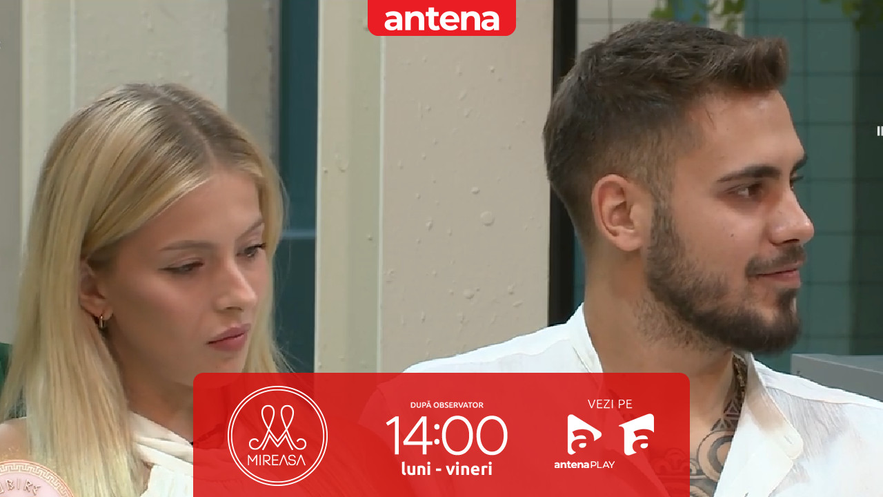 Mireasa sezonul 12, 20 august 2025. Ce cred fetele despre cunoașterea dintre Emily și Cristian