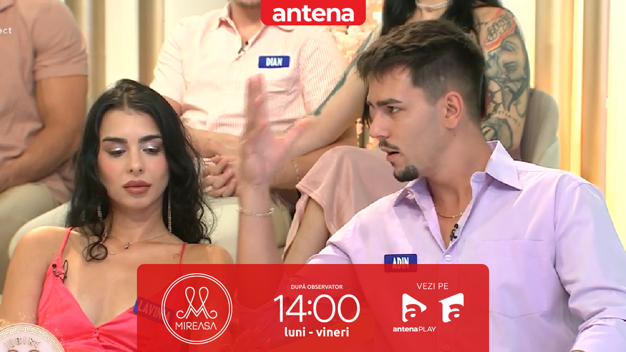 Mireasa sezonul 12, 22 august 2025. Discuția Laviniei cu Emily despre situația cu Adin
