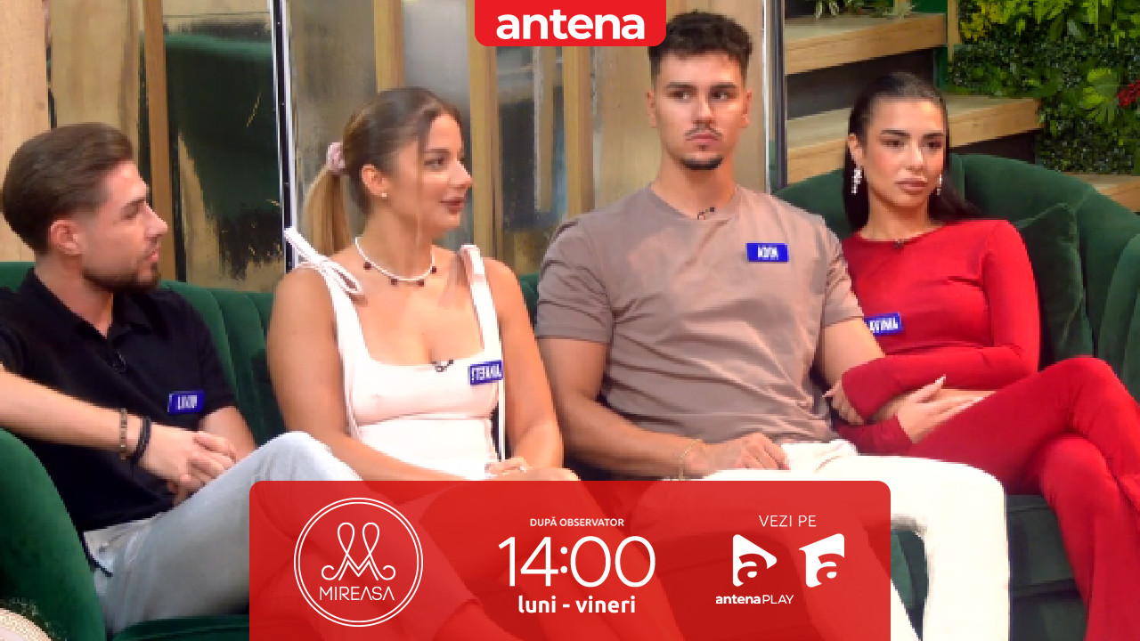 Mireasa sezonul 12, 25 august 2025. Liviu și Ștefania au interacționat mai mult la petrecerea din weekend