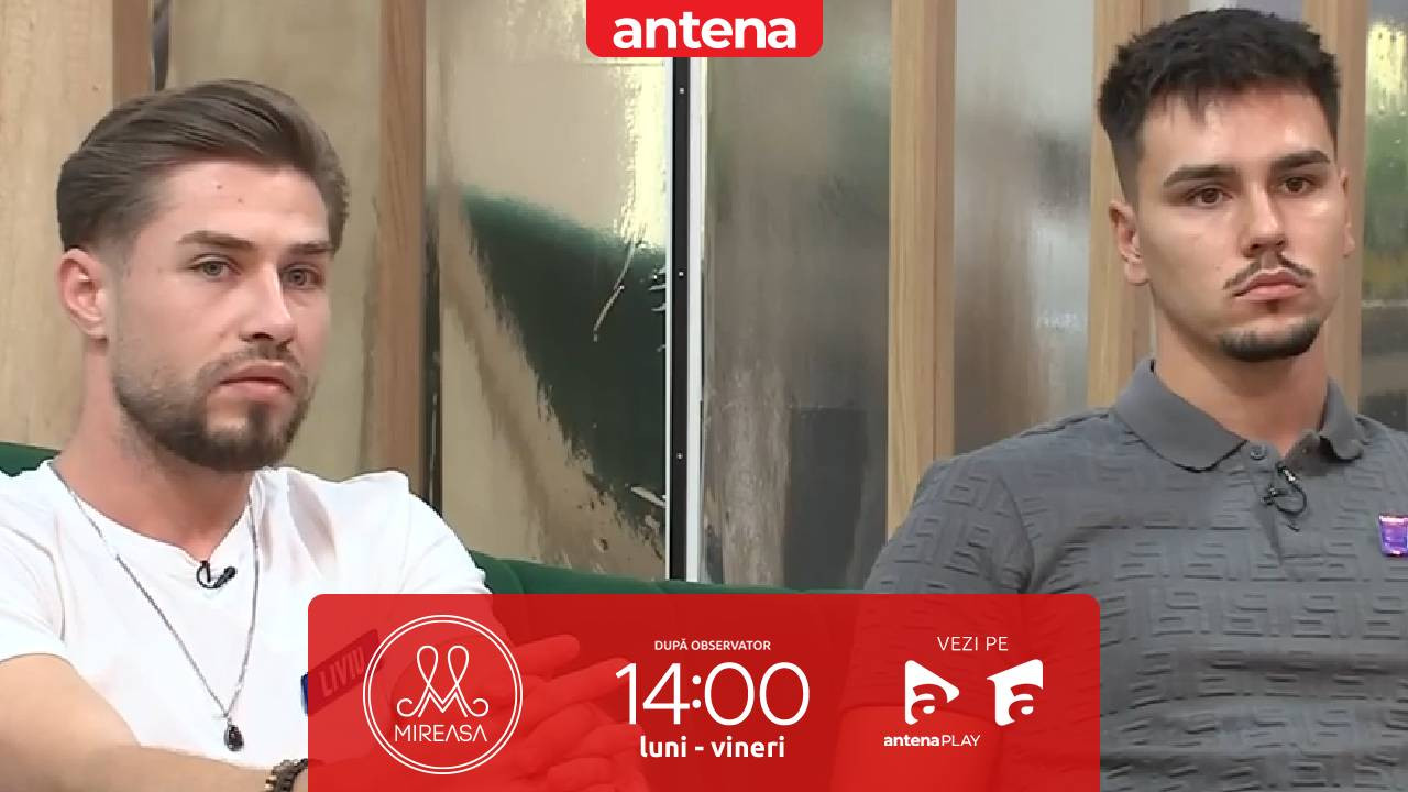 Mireasa sezonul 12, 27 august 2025. Tensiuni &icirc;n casa băieților &icirc;n urma afirmațiilor făcute de Adin și Liviu! Virgil: &bdquo;Vă iau toate femeile!&rdquo;