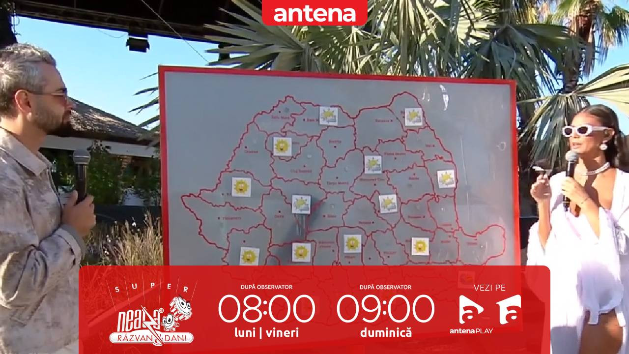 Super Neatza, 27 august 2025. Prognoza meteo cu Ramona Olaru: Maximele termice vor atinge 31-32 de grade