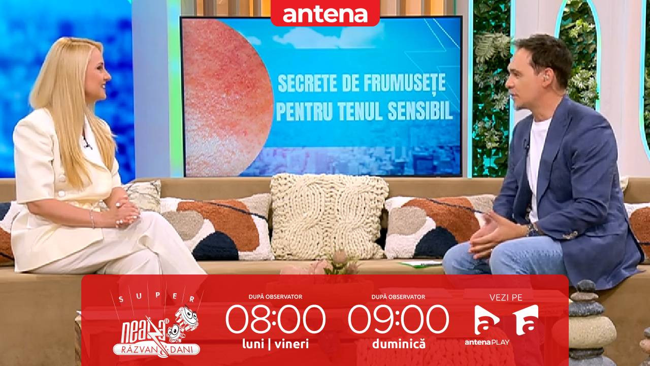 Super Neatza, 1 septembrie 2025. Dr. Amalia Anghel: reguli esențiale pentru frumusețea și sănătatea pielii sensibile