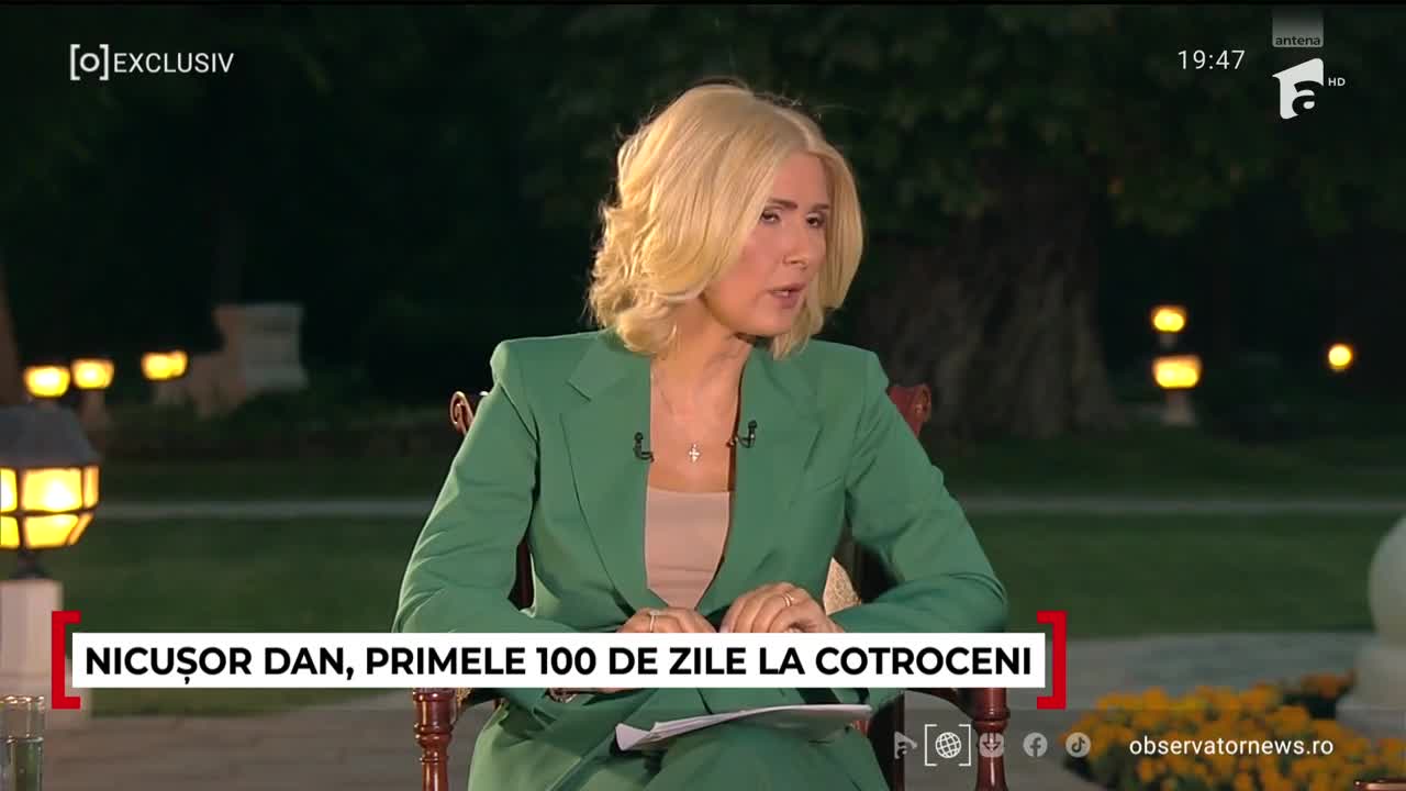 Interviu Eveniment | Nicușor Dan, primele 100 de zile la Cotroceni