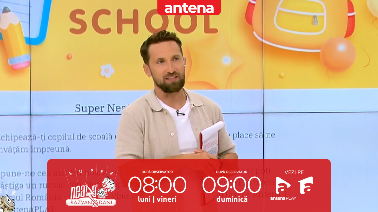 Super Neatza, 4 septembrie 2025. Concurs cu premii de la Federația Rom&acirc;nă de Fotbal! Ce a c&acirc;știgat Mihaela Arsene