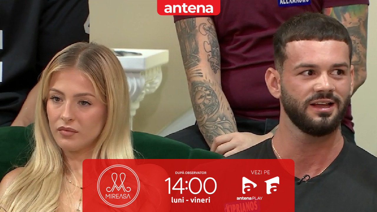 Mireasa sezonul 12, 4 septembrie 2025. Imaginile cu Lavinia și Kiprianos &icirc;n jacuzzi, intens discutate