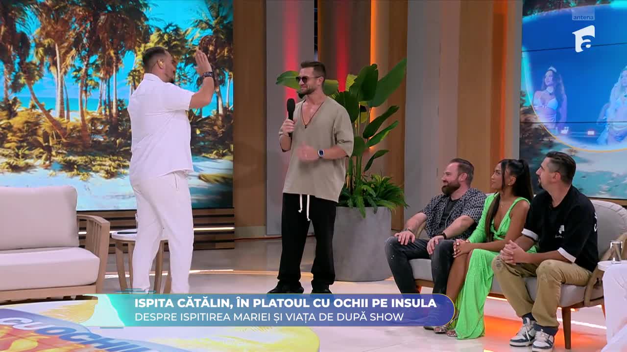 Cu ochii pe Insulă, sezonul 1, 5 septembrie 2025. Ispita Cătălin Brînză, dezvăluiri după experiența Insula Iubirii