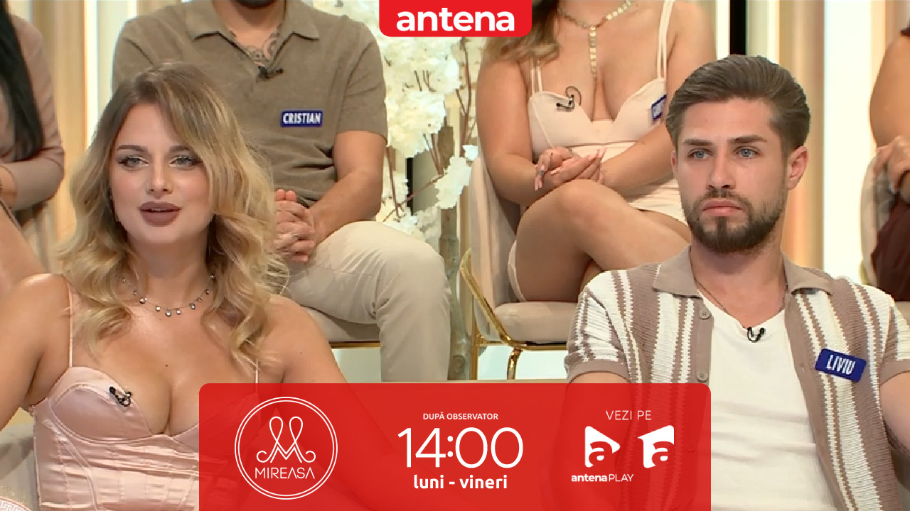 Mireasa sezonul 12, 5 septembrie 2025. Ștefania a primit o scrisoare &icirc;n care Liviu nu era văzut cu ochi buni