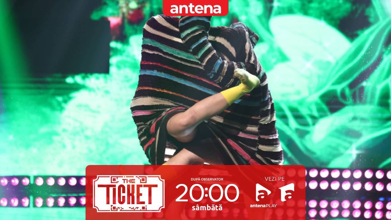 The Ticket, Sezonul 1, 6 septembrie 2025. In Pulse, dans comic într-un pulover uriaș: „De la tata mare, cu ăsta mergea în discoteci”