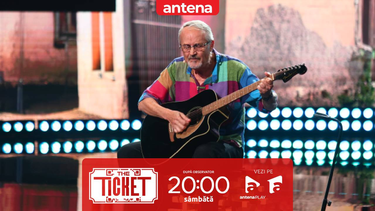 The Ticket, Sezonul 1, 6 septembrie 2025. Gheorghe Băeșu, sketch muzical! Anca Dinicu: „Ați transmis o mare bucurie”
