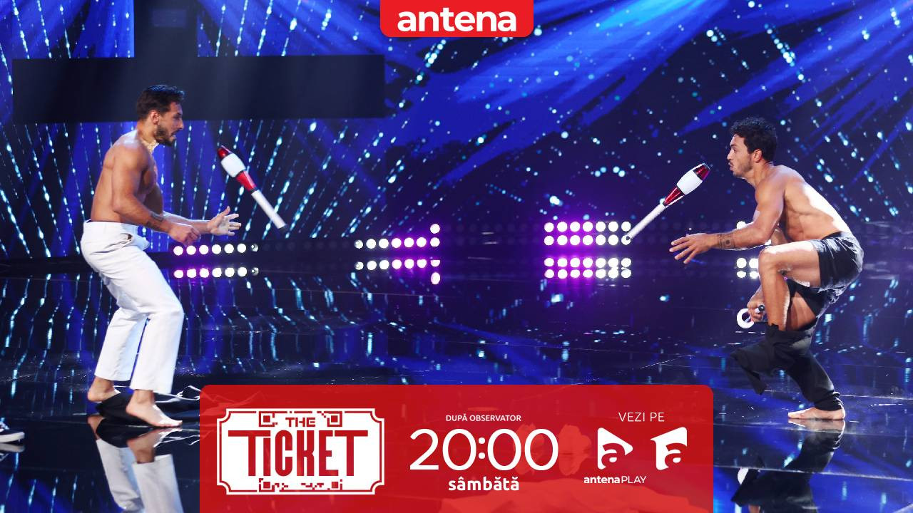 The Ticket, Sezonul 1, 6 septembrie 2025. Messoudi Brothers, jonglerie spectaculoasă și un show îndrăzneț! Mihai Bendeac: „Absolut impresionant!”